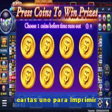 cartas uno para imprimir